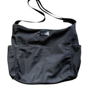 KATE SPADE "Serena" Black Nylon Baby Diaper Bag